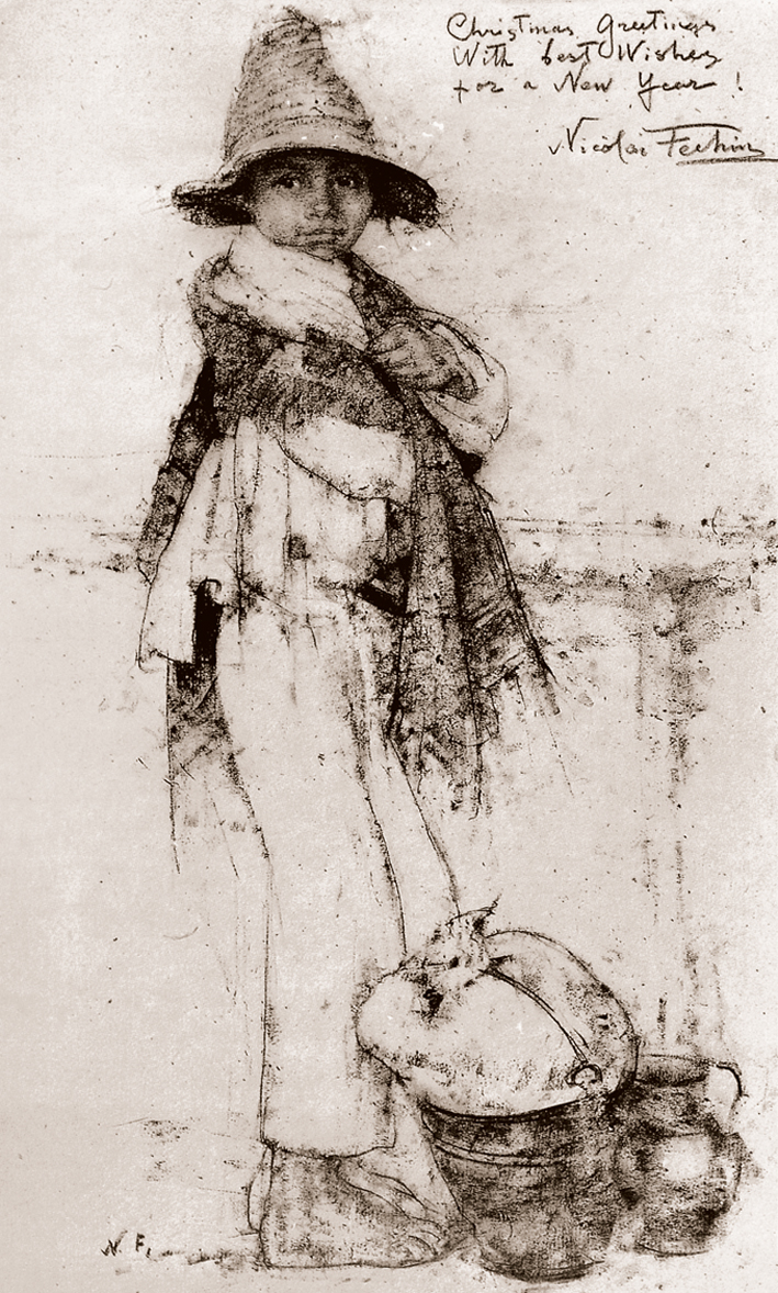  Nicolai Ivanovich Fechin —— 墨西哥男孩